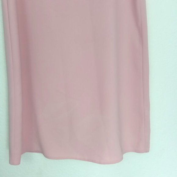 Topshop Dusty Pink Off Shoulder Flutter Summer Dress 2 - Picture 11 of 15